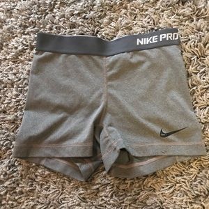 Grey Nike Pros